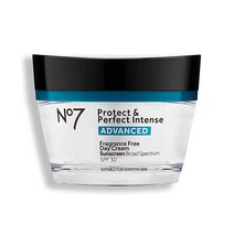 No.7 No7 Protect & Perfect Intense Advanced Fragrance Free Day Cream SPF 30 - Anti Aging Facial Mois