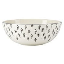 Dansk Lenox Around the Table Dipping Bowls 원형 유리 투명 jug, Serving Bowl Large