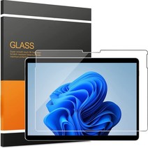 서피스독 Microsoft surface 용 강화 유리 go pro 2 3 4 5 6 7 8x10.5 12.4 스크래치 방지 스크린 보호 필름, 서피스 프로 7