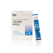 초유단백질 유청단백질 프로바이오틱스 LGG유산균 프락토올리고당 장내유익균, 75g/30
