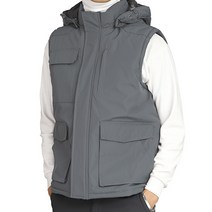 WFVD3023 겨울 남성 기능성 멀티포켓 패딩조끼 등산 작업복