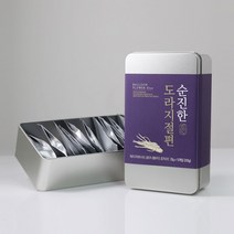 장수이야기 순진한 도라지 절편 세트 - 틴케이스 포장, 1개