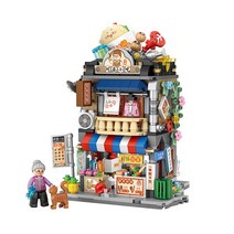 LOZ 미니블럭 나노블럭 미니 스트리트 시리즈, 01.할머니 분식집