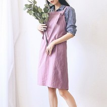 애견미용 원피스 멜빵 앞치마 끈매듭 리넨앞치마 공방앞치마 카페앞치마 바리스타앞치마 패브릭앞치마, 상세페이지 참조