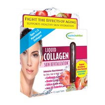 어플라이드뉴트리션 리퀴드 콜라겐 4000mg 스킨 리바이탈리제이션 트로피컬 스트로베리 & 키위, 10ml, 10개