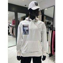 라이프워크 전사 프린트 포인트 백로고 후드티 LW193HD390 01 OFF WHITE(1269005)