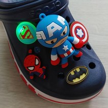 095.LED 방패맨 5종 비츠 신발 악세사리 장식 실내화 꾸미기 슈참스 파츠세트