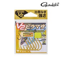 가마가츠 히라마사바늘 G-HARD V2 선상부시리 15호, 케이무라실버 15호-634464