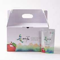 고랭지 꿀 사과를 통째로 사과즙 건강식품 110ml30포