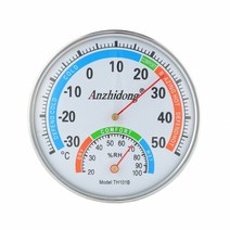 화이트 아날로그 온도계 습도계 C030, 상세페이지 참조