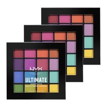 엔와이엑스 얼티미트 섀도우 팔레트 0.83g, 3개, Brights