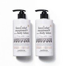 라고챠 듀얼시카 바디로션 베르가못 머스크향, 500ml, 2개