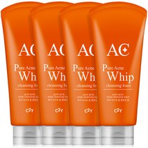 C2Y 아크네 휩 클렌징폼 폼클렌징 220ml 4개, [AA1] 아크네 휩 폼 클렌징 220ml 4개