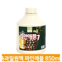 파인애플 에이드 원액 850ml 과일 과즙 음료 베이스 농축액 홈카페 주스