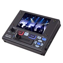 유니덴 Uniden 5.0V형 액정 모니터 탑재 휴대용 비디오 믹서 VMXR700, 상품명참조, 상품명참조