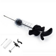 필성 마리네이드 인젝터 블랙 요리용주사기 고기염지 연육기