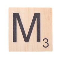 shangren 알파벳 퍼즐 타일 나무 퍼즐 보드 전통 게임, M3