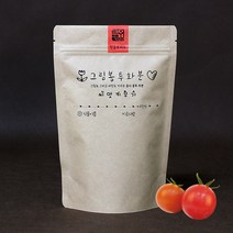 그림봉투화분 방울토마토 .오피스넥스