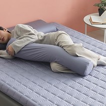 지베스 헤이슬립 천연라텍스 바디필로우, 면블루