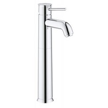 그로헤 스타트 클래식 | GROHE StarLight 표면이 있는 단일 레버 세면대 믹서 XL 사이즈 | 크롬 | 23784, 1