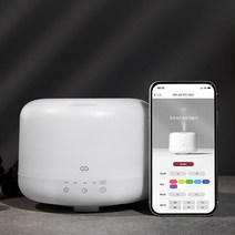 IoT 미니 가습기 500ml 미니/초음파/간편세척/무드등/통세척/신생아, H0083
