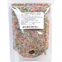 이홈베이커리 스프링클 300g (레인보우 구슬 WPE005) 좁쌀모양 데코, 1개