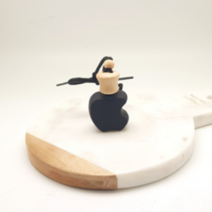 허브애향 블랙무광 사과용기 (set 구성) 12ml 차량용 디퓨저용기, 블랙사과용기5개