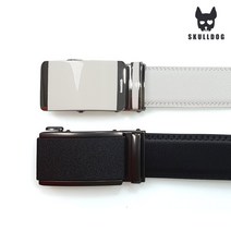남성 소가죽 자동 골프벨트 남자 허리띠 골프잡화 스포츠, 자동 골프벨트 화이트