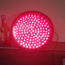 LED교통신호등 적색 30cm GUN70T-R 중고 H86