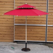 기타 2층 패션 파라솔(230cm)/파라솔고정대 받침대불포함, 기본상품