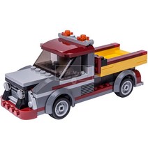 호환블럭 스피드챔피언 60150 Farm Truck 클래식 농업 픽업 트럭 MOC-11272 창작 신제품