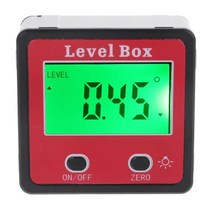LCD 디지털 경사계 수준기 각도기 각도 게이지 미터 베벨 레벨 마그네틱베이스