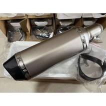 CH moto r 탄소 섬유 모토 rcycle 파이프 250cc 350cc 600cc 이스케이프 튜브 Nmax Tmax530 Msx125 GSR600, E370mm with sticker