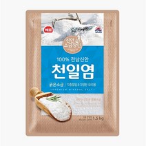 해표 간수뺀 신안 천일염 1.5kg, 6개
