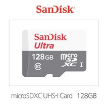 샌디스크 파인디지털 파인뷰 LX5000 파워 2채널 메모리카드 128G 울트라, 128GB