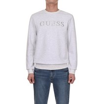 게스 남성 간절기 티셔츠 그레이/맨투맨티/긴소매티셔츠/게스남자티/기본티/베이직티셔츠/게스봄가을티셔츠/회색티/
