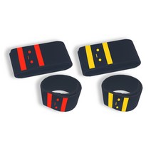 팔꿈치 무릎 손목 발목 보호대 골프엘보 테니스엘보 등 팔뚝 풀어주는 띠띠밴드 mini, 베이직 빨강 (밴드만) (마사지볼x)