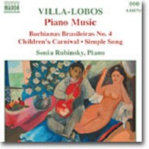 [CD] Sonia Rubinsky 빌라-로보스: 피아노 작품 4집 (Heitor Villa-Lobos: Piano Music Volume 4)