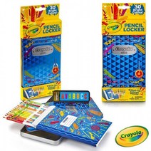 크레욜라 색연필 (15개입) (양면 30색) (틴케이스)