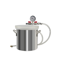 진공 탈포기 시멘트 수지 접착제 기포제거기 레진아트, 1리터 진공펌프 + 20cm 소포통