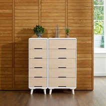 랄프 슬림 수납장 세트(착불), 색상:화이트