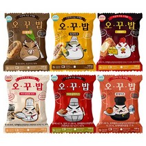 오꾸밥 오븐에 구운주먹밥 6종 모듬, 1.소불1+참치1+불닭1+로제1+김치1+까치1