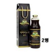 타히티노니 유기농 노니 주스 먹는법 스코폴레틴 항산화 이리도이드 저온살균 숙성 착즙원액 면역력, 2개, 1000ml