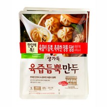 풀무원 육즙듬뿍만두 (400gx2개)x2, 400g