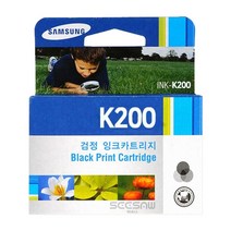 SAMSUNG (삼성전자) [삼성전자] 정품잉크 INK-K200 검정 (SCX-1490W/250매), 250매