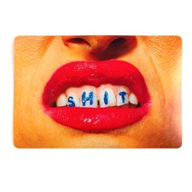 셀레티 SELETTI 입술 플레이스 매트 러그 45 x 35.8cm이탈리아 디자인 브랜드 정품