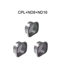 DJI FPV 드론 카메라 짐벌 렌즈 필터 MCUV CPL ND4/8/16/32 Sunhood 프로텍터 액세서리, [09] CPL ND8 ND16