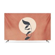 명화 티비 TV 덮개 가리개 인치 종류별 무지개 럭셔리 거실 모니터 먼지 커버 42 55 65 75 액자 풍경 HA11, 37인치 희망