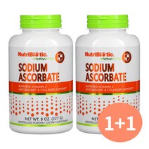 뉴트리 바이오틱 아스코르브산 나트륨 비타민 C 파우더 Immunity 227g 2개 세트