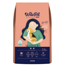 월로펫 뉴트리탑(시니어/면역/어덜트/퍼피) 1.2kg 3kg 강아지사료/말랑말랑한사료, 어덜트1.2kg